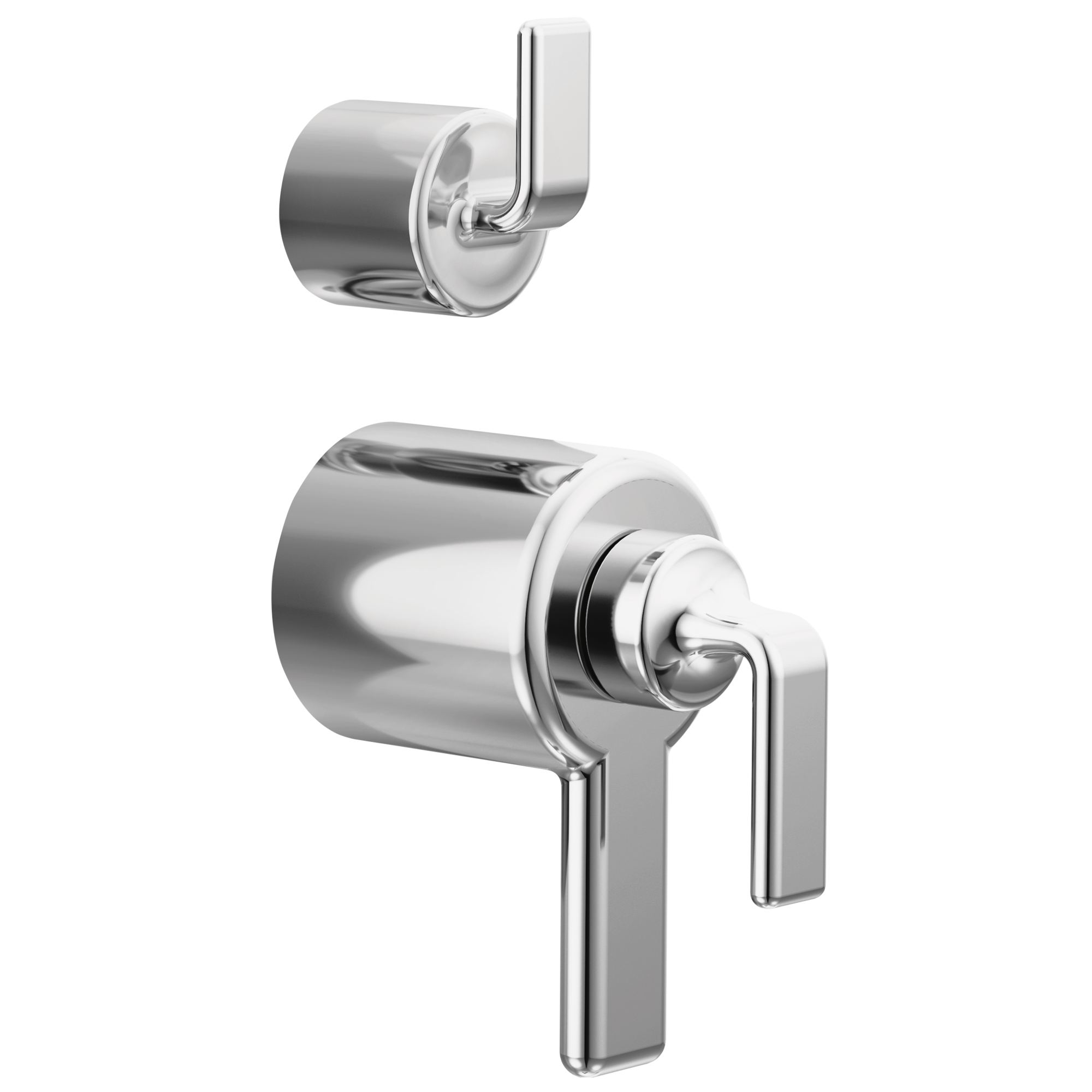 Brizo Allaria® TempAssure® Thermostatic Valve Trim with Integrated Diverter Trim Twist Lever Handle Kit