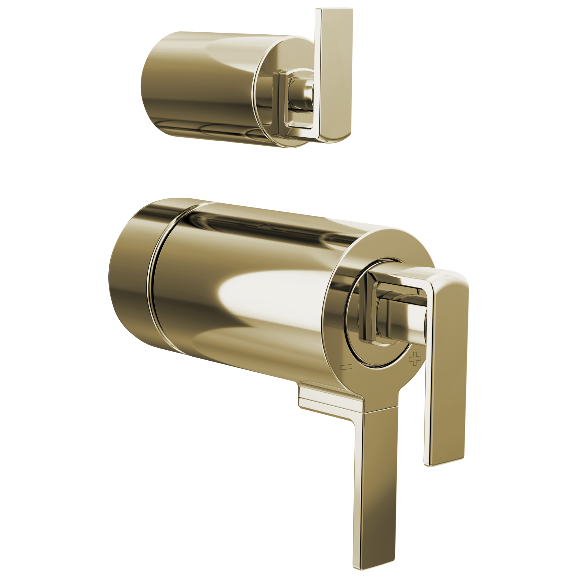 Brizo Frank Lloyd Wright® TempAssure® Thermostatic Valve with Integrated Diverter Trim Gap Lever Handle Kit