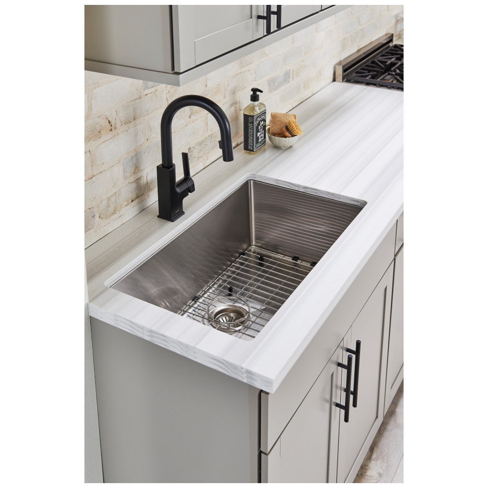 30" L x 18" D x 10" H Undermount 16 Gauge Handmade Stainless Steel Single Bowl Sink