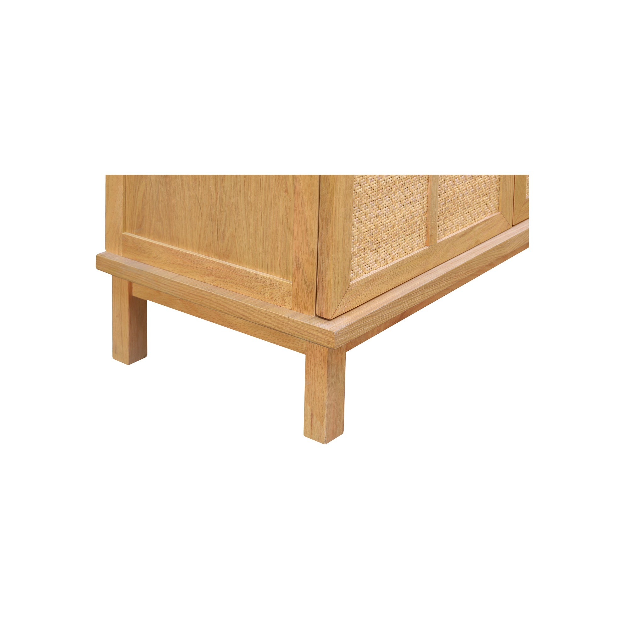 Moes Seymour Tall Cabinet Natural HN-1001-24-0