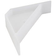 Hardware Resources 2-5/8" x 2-5/8" x 3/4" Plastic Corner Brace - Priced and Sold by the Thousand. Order 1 for 1,000 Pieces