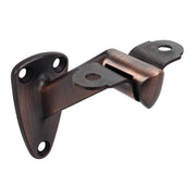 Hardware Resources 1-7/16" x 2-1/2" Heavy Duty Handrail Bracket with 3-3/8" Projection - Dark Brushed Antique Copper