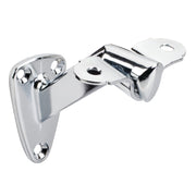 Hardware Resources 1-7/16" x 2-1/2" Heavy Duty Handrail Bracket with 3-3/8" Projection - Polished Chrome