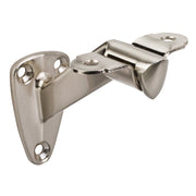 Hardware Resources 1-7/16" x 2-1/2" Heavy Duty Handrail Bracket with 3-3/8" Projection - Satin Nickel