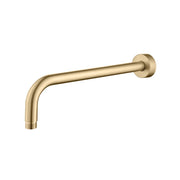 Flusso HS1002SA Wall Mount Round Shower Arm - 12" (300mm) - With Flange