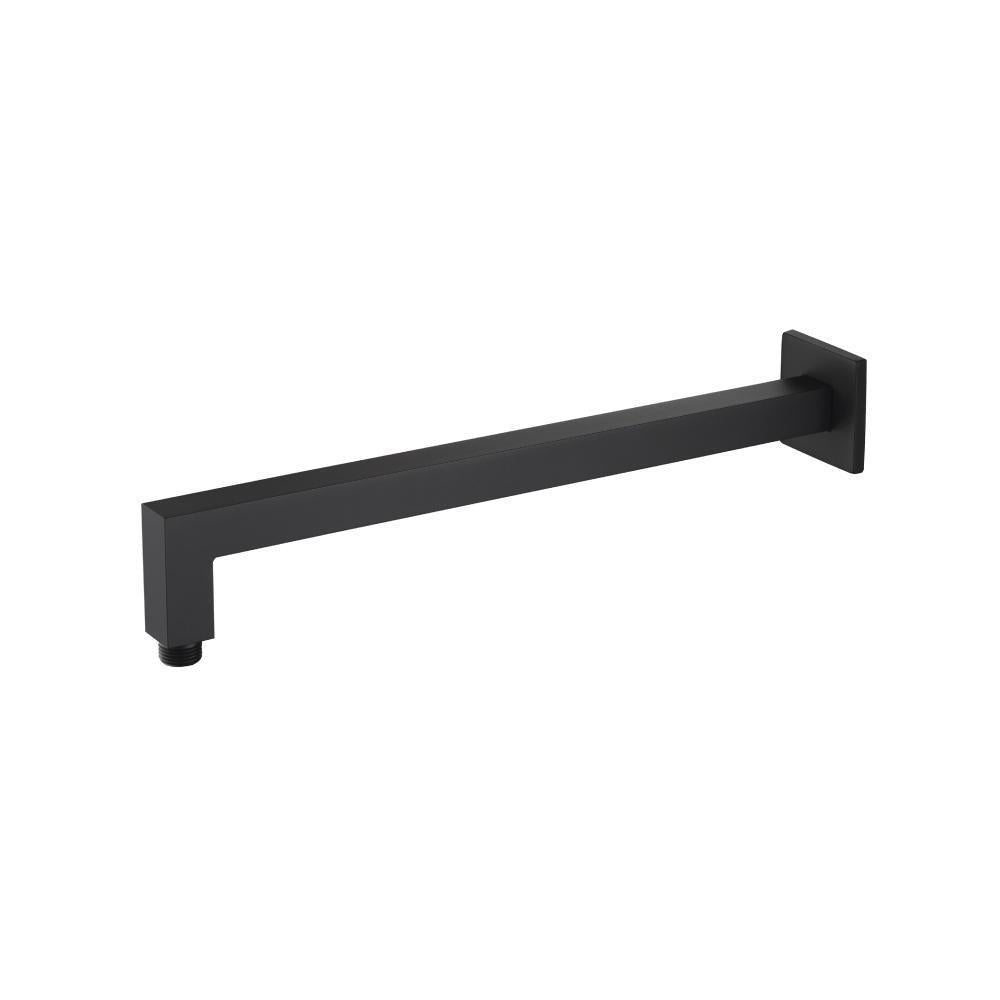 Flusso HS1011SA Wall Mount Square Shower Arm - 16" (400mm) - With Flange