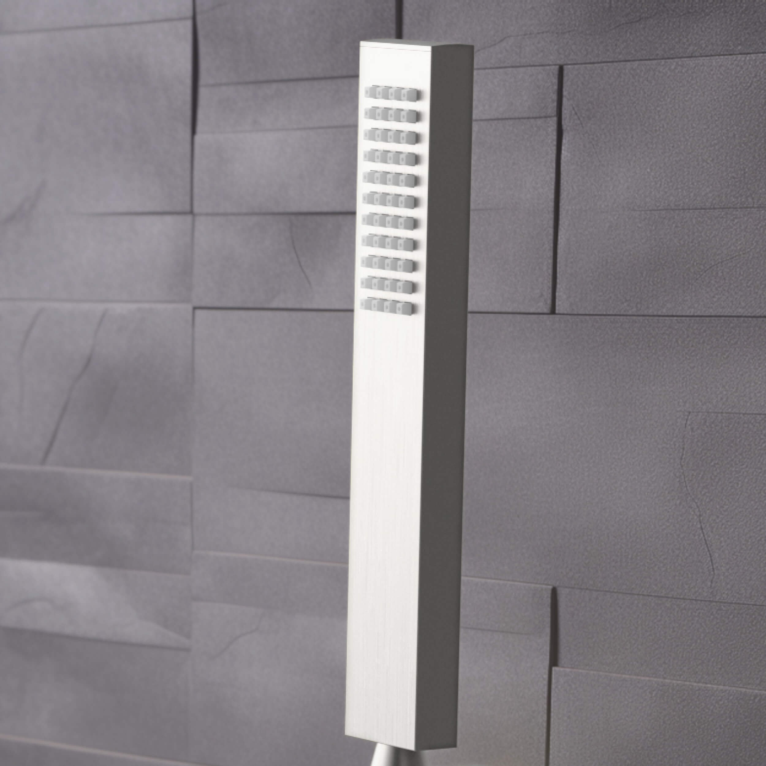 Quadro Metal Handheld Shower Head