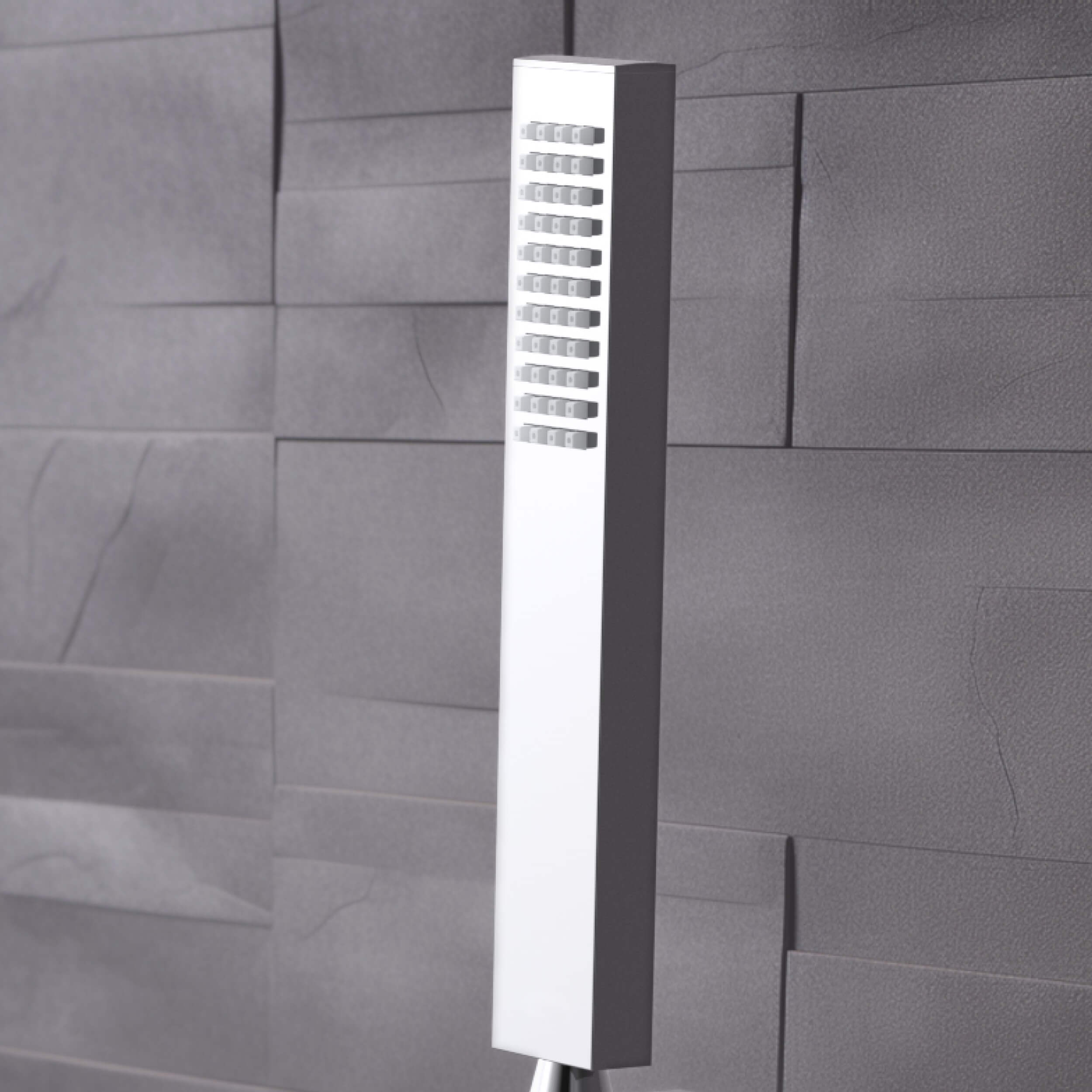 Quadro Metal Handheld Shower Head