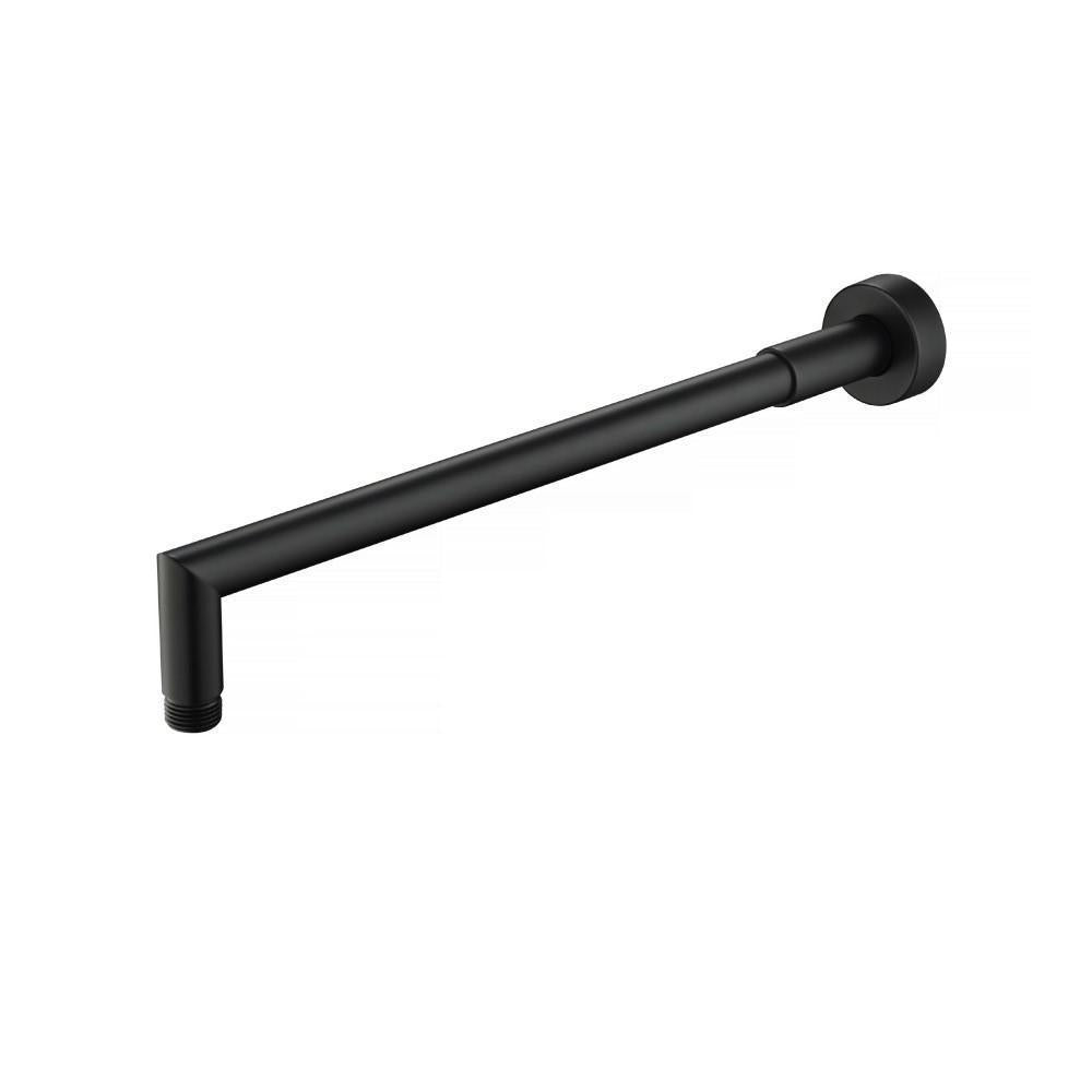 Flusso HS1040 Wall Mount Round Shower Arm - 16" (400mm) - With Flange
