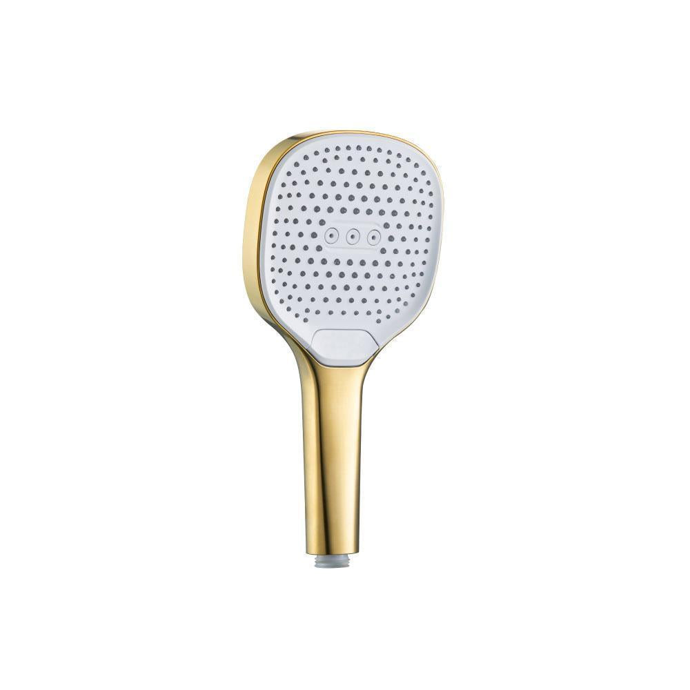 Flusso HS6250 3-Function ABS Hand Held Shower Head - 120mm