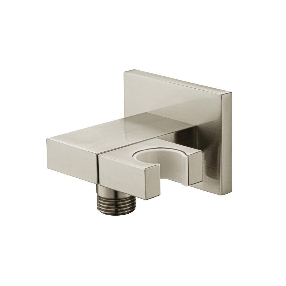 Flusso HS8004 Wall Elbow With Holder Combo - Adjustable Angle