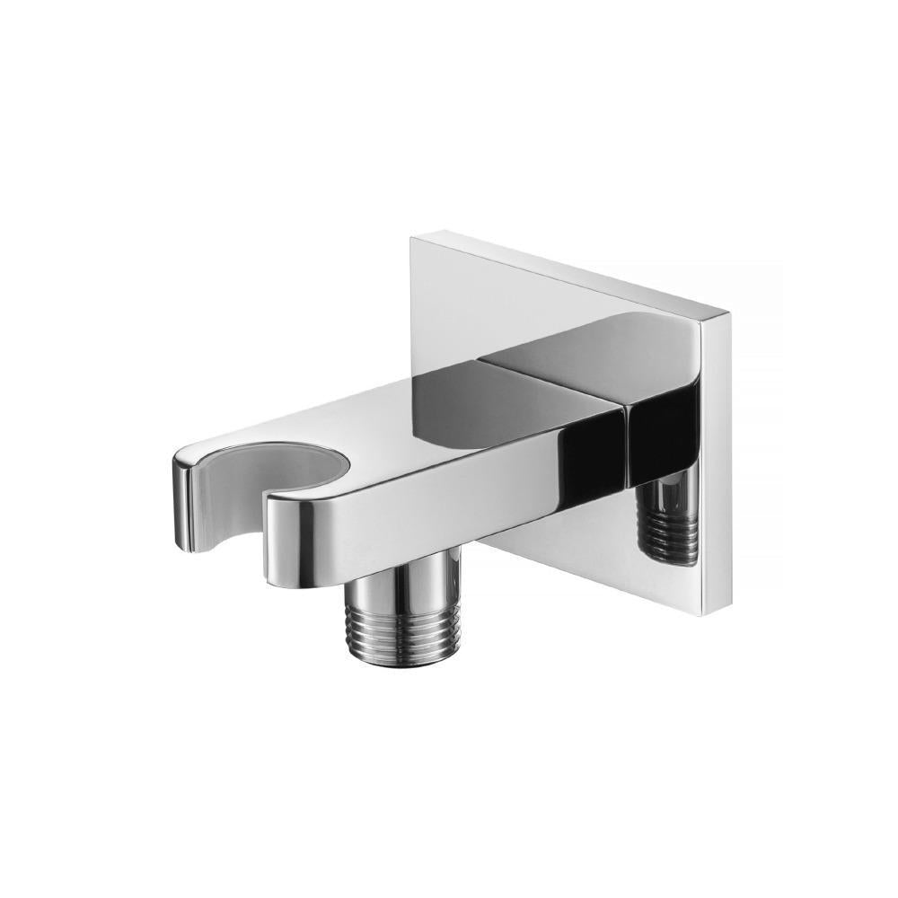 Flusso HS8007 Wall Elbow With Holder Combo