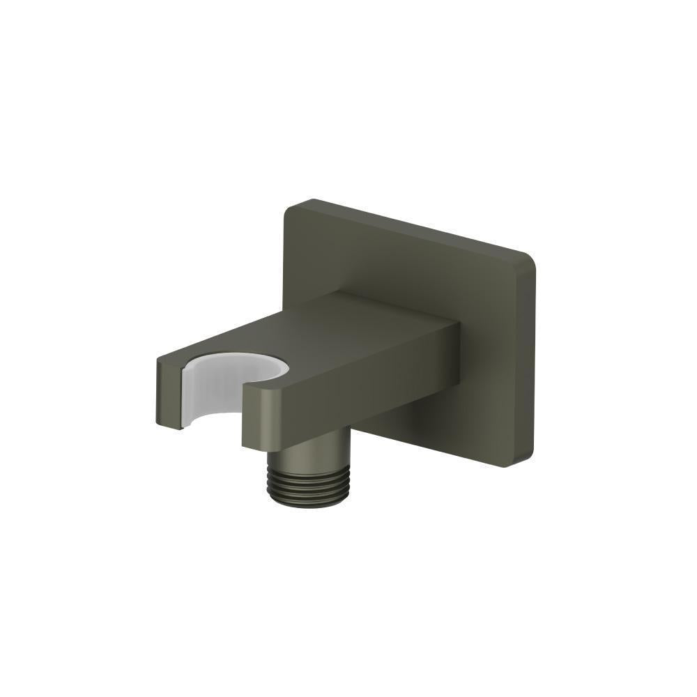 Flusso HS8007 Wall Elbow With Holder Combo
