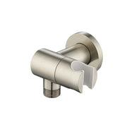Flusso HS8027 Wall Elbow With Holder Combo - Adjustable Angle