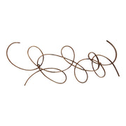 Moes Scroll One Wall Décor Antique Silver HW-1072-30