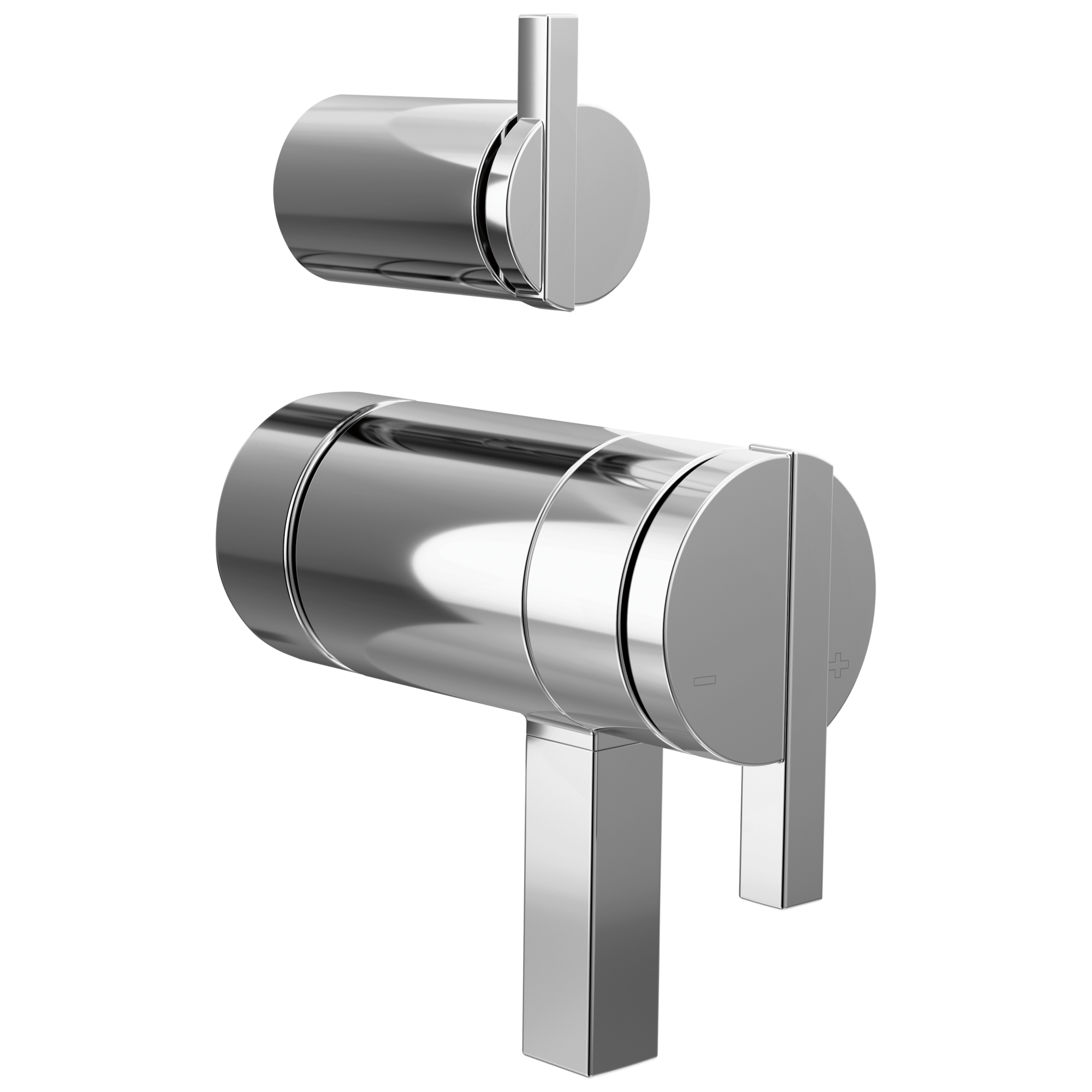 Brizo Frank Lloyd Wright® TempAssure® Thermostatic Valve with Integrated Diverter Trim Lunar Handle Kit