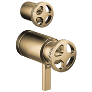 Brizo Litze® TempAssure® Thermostatic Valve with Integrated Diverter Wheel Handle Kit