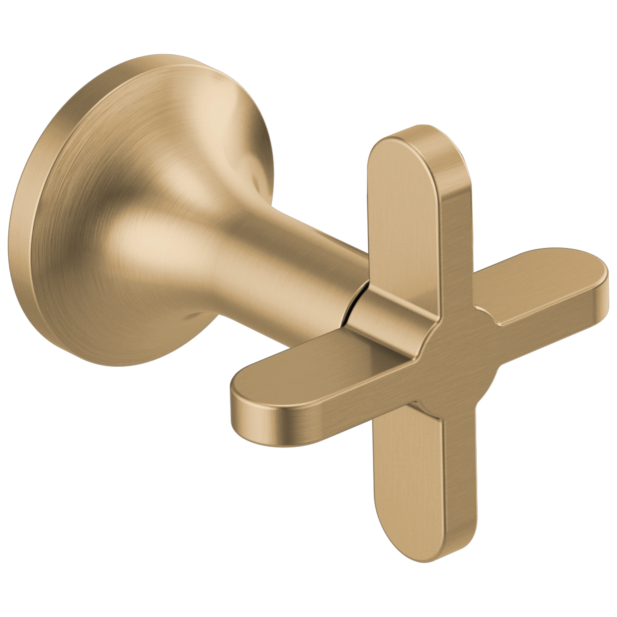 Brizo Odin® Wall Mount Tub Filler Cross Handles