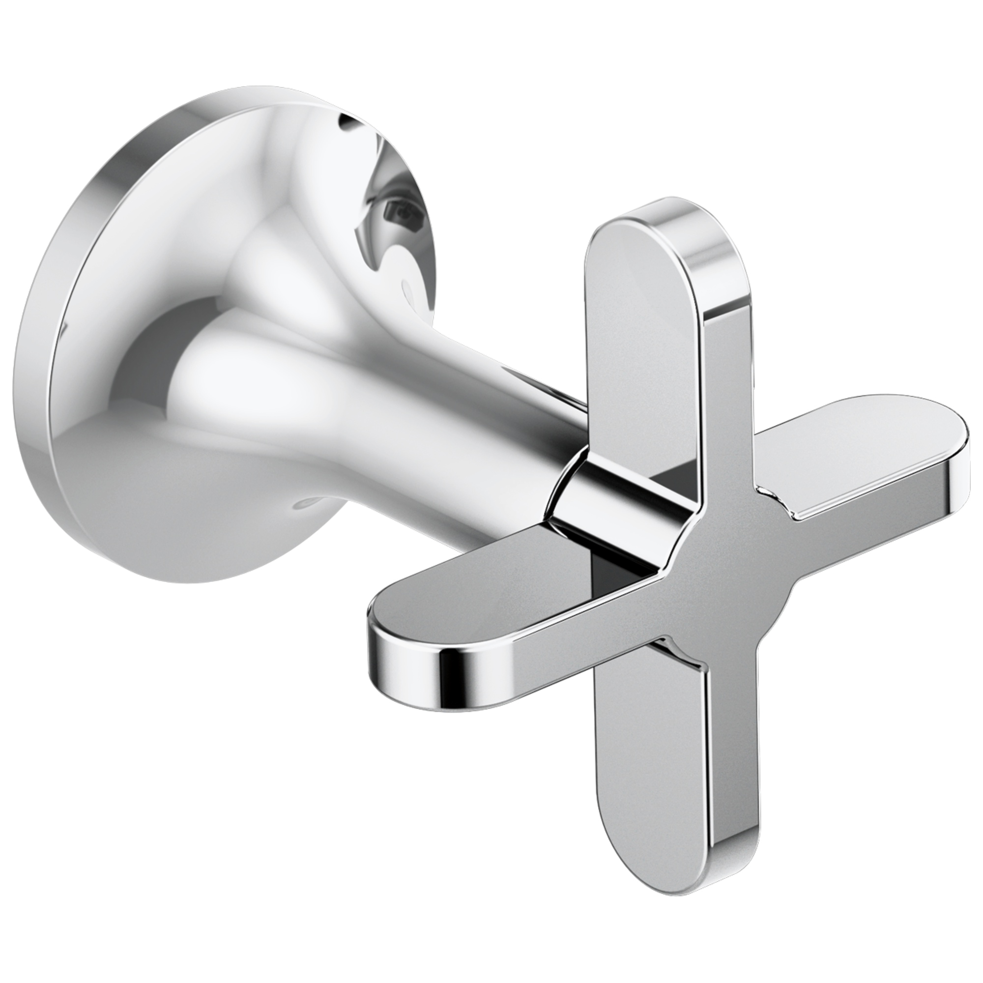 Brizo Odin® Wall Mount Tub Filler Cross Handles