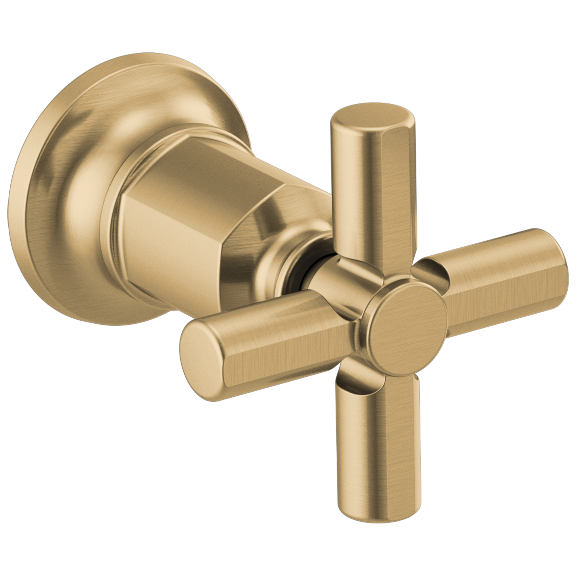 Brizo Invari® Two-Handle Wall Mount Tub Filler Cross Handle Kit