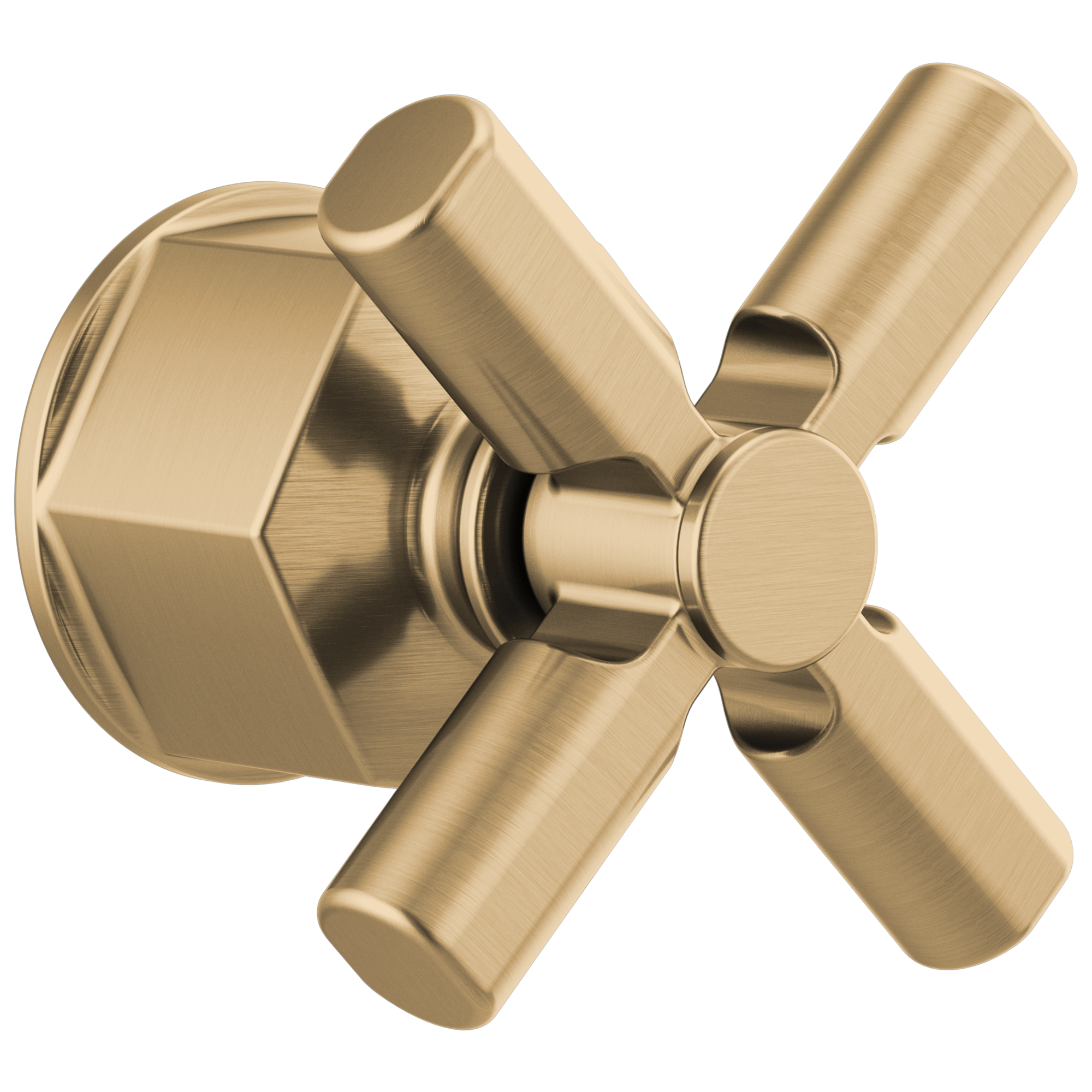 Brizo Invari® Single-Handle Floor Mount Tub Filler Cross Handle Kit