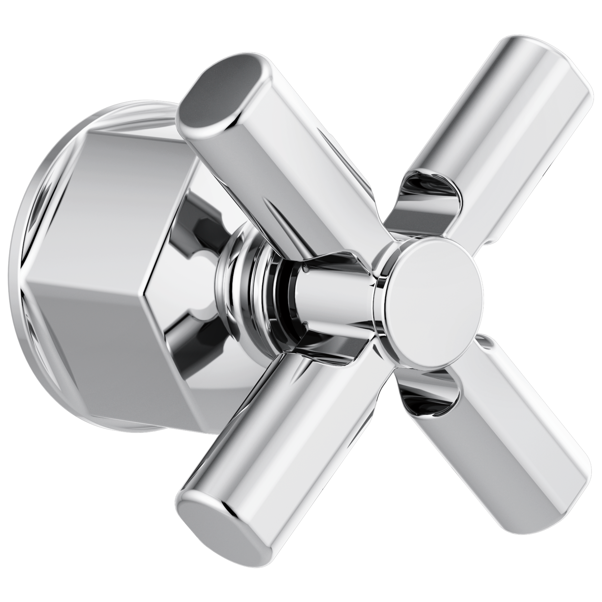 Brizo Invari® Single-Handle Floor Mount Tub Filler Cross Handle Kit