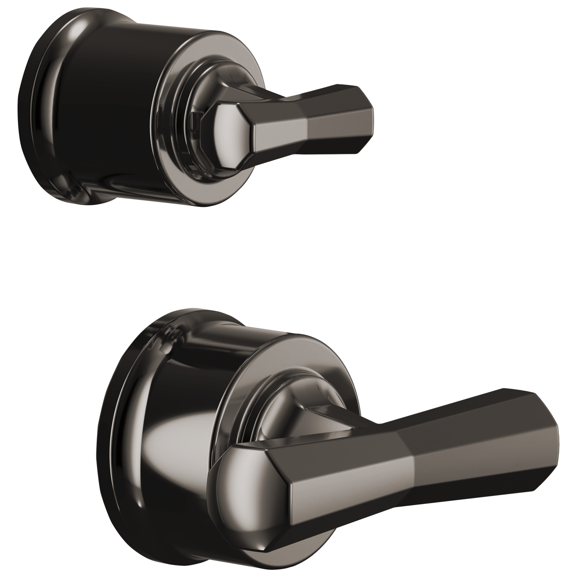 Brizo Beauclere™ Pressure Balance Valve with Integrated Diverter Trim Cross Handle Kit