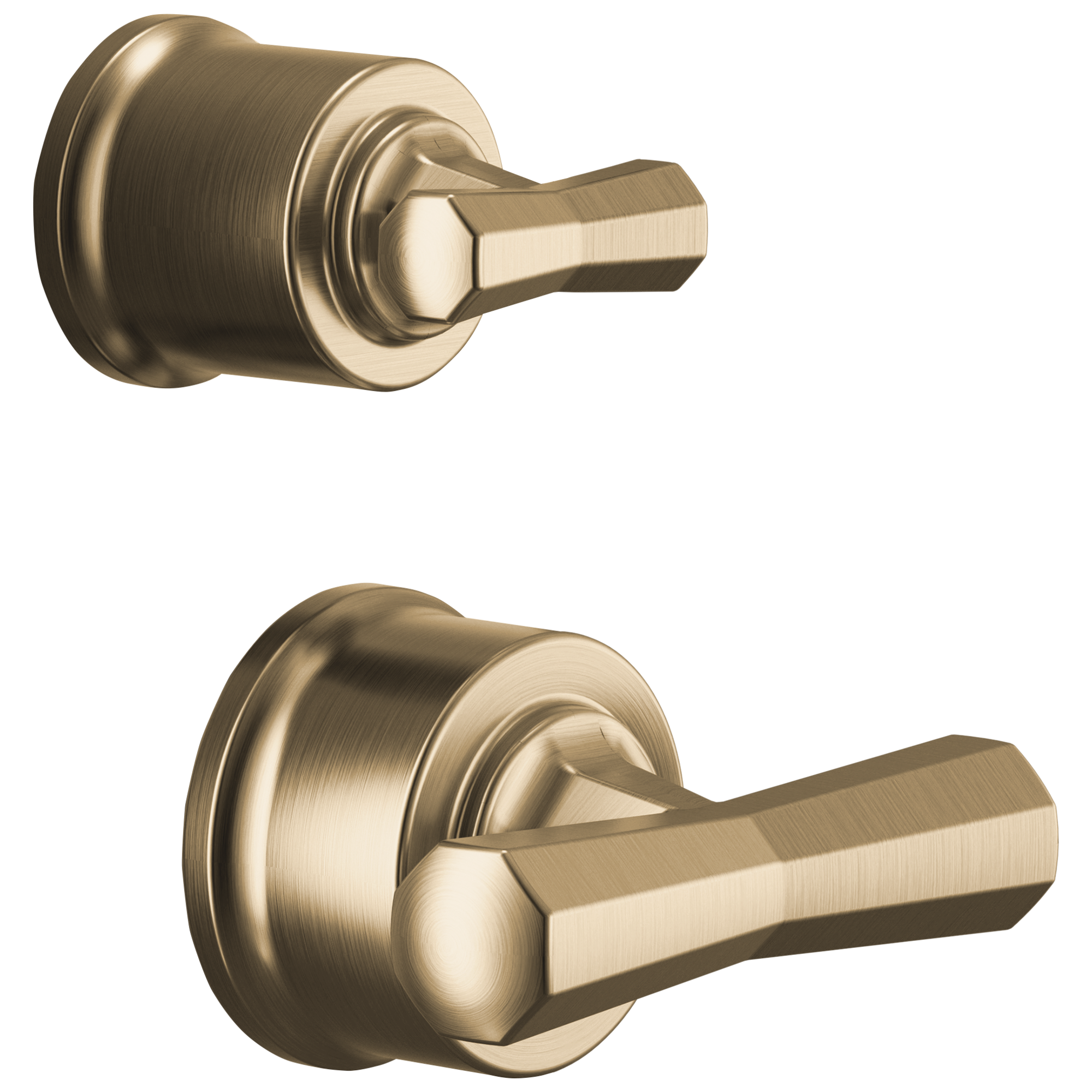 Brizo Beauclere™ Pressure Balance Valve with Integrated Diverter Trim Cross Handle Kit