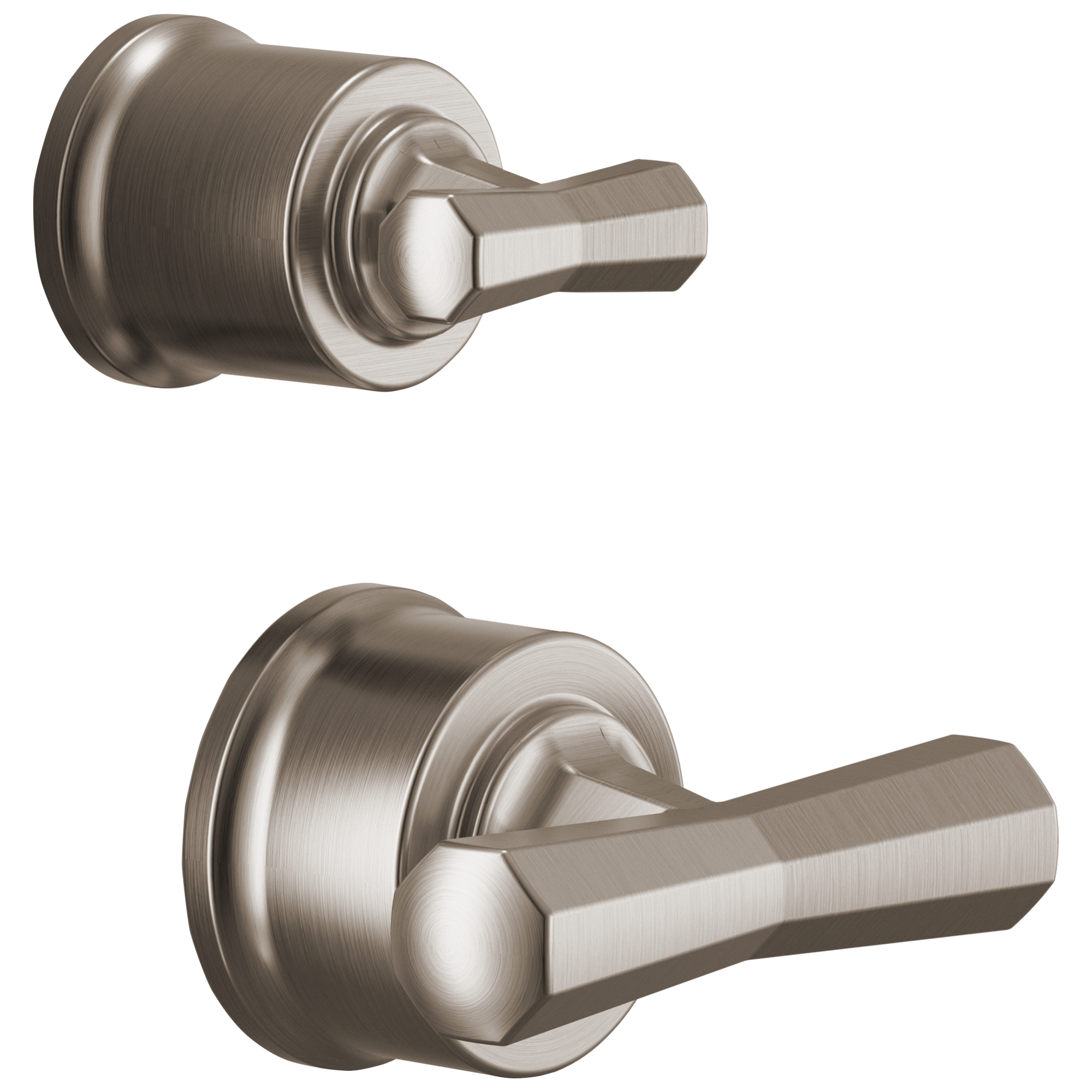 Brizo Beauclere™ Pressure Balance Valve with Integrated Diverter Trim Cross Handle Kit