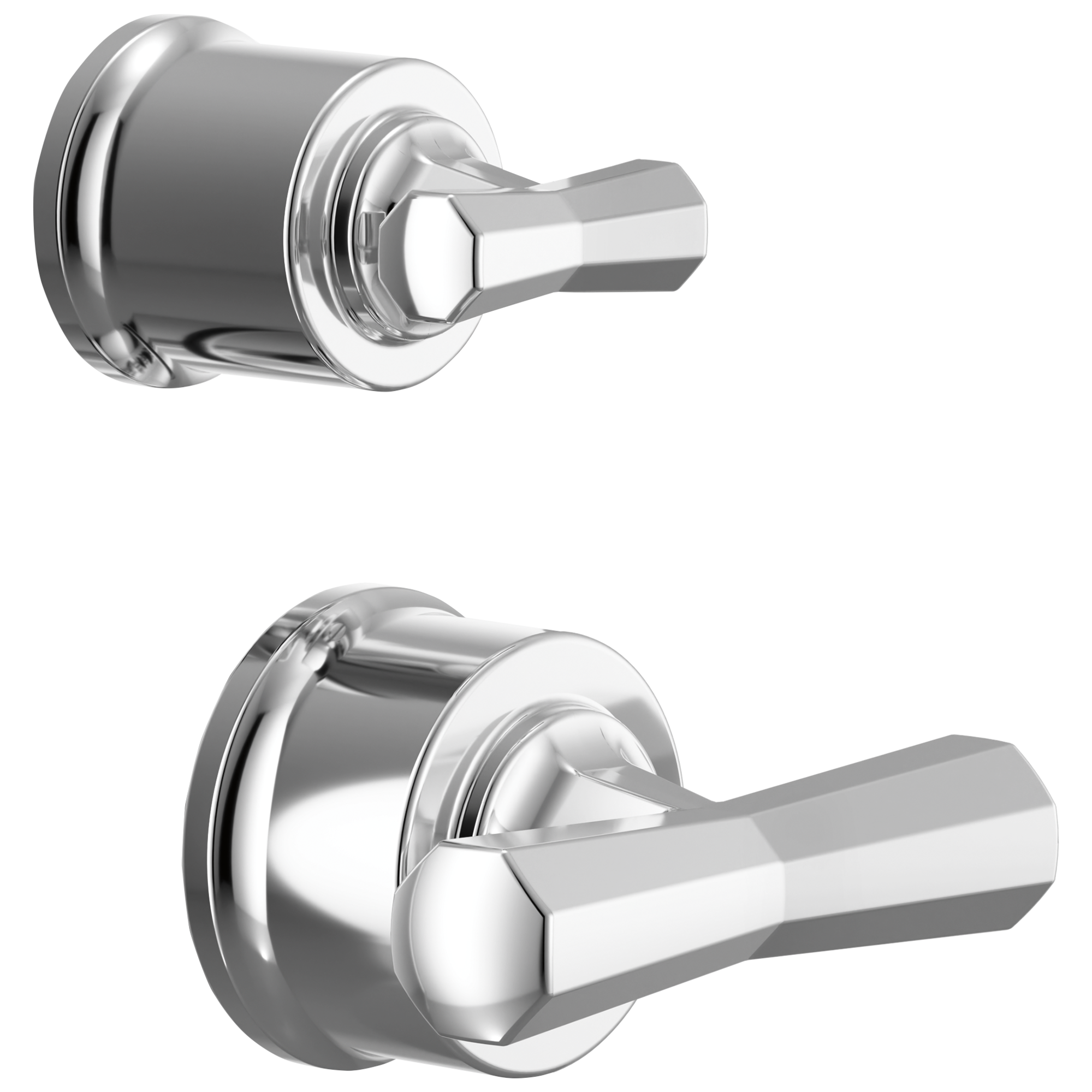 Brizo Beauclere™ Pressure Balance Valve with Integrated Diverter Trim Cross Handle Kit