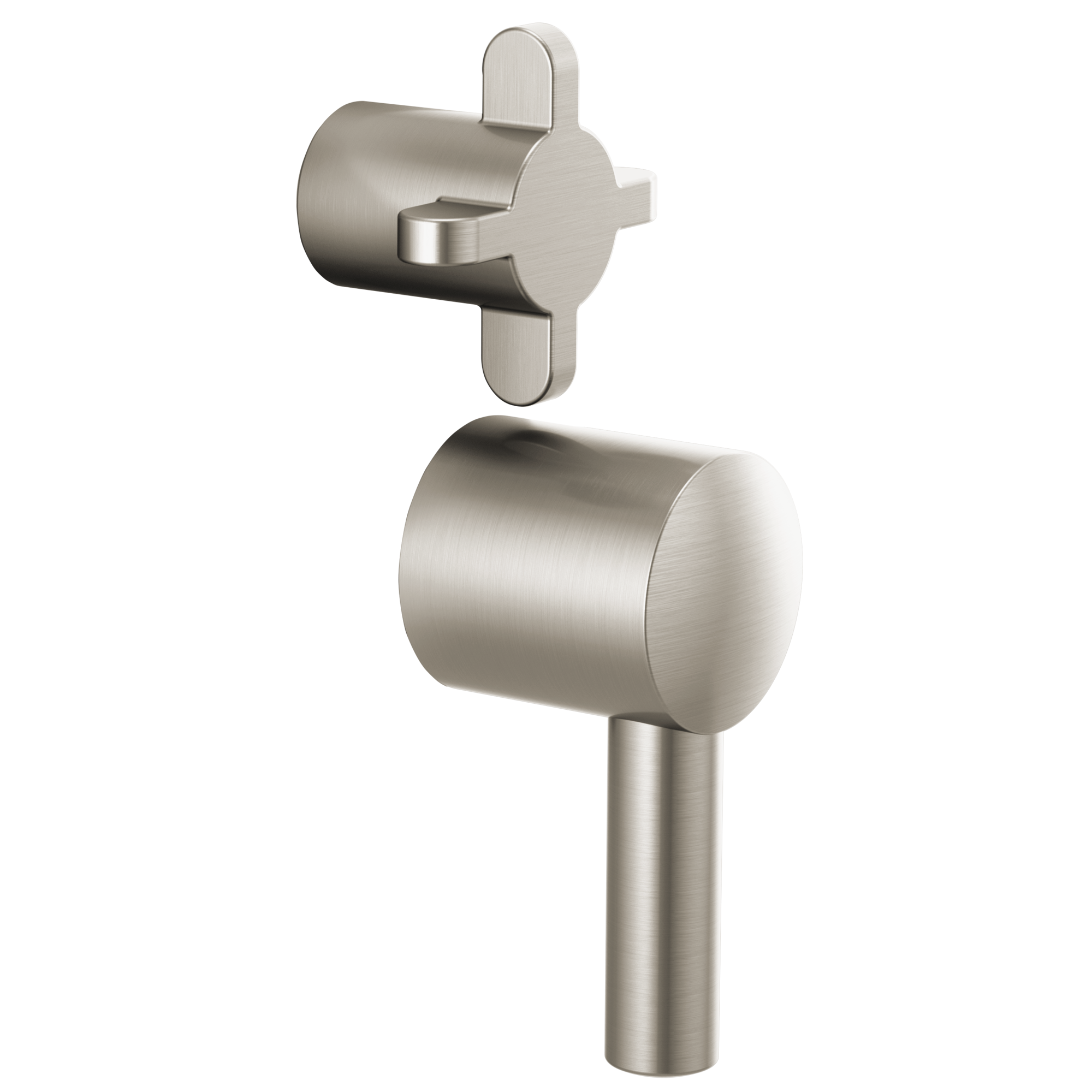 Brizo Odin® Pressure Balance Integrated Trim Cross Handles