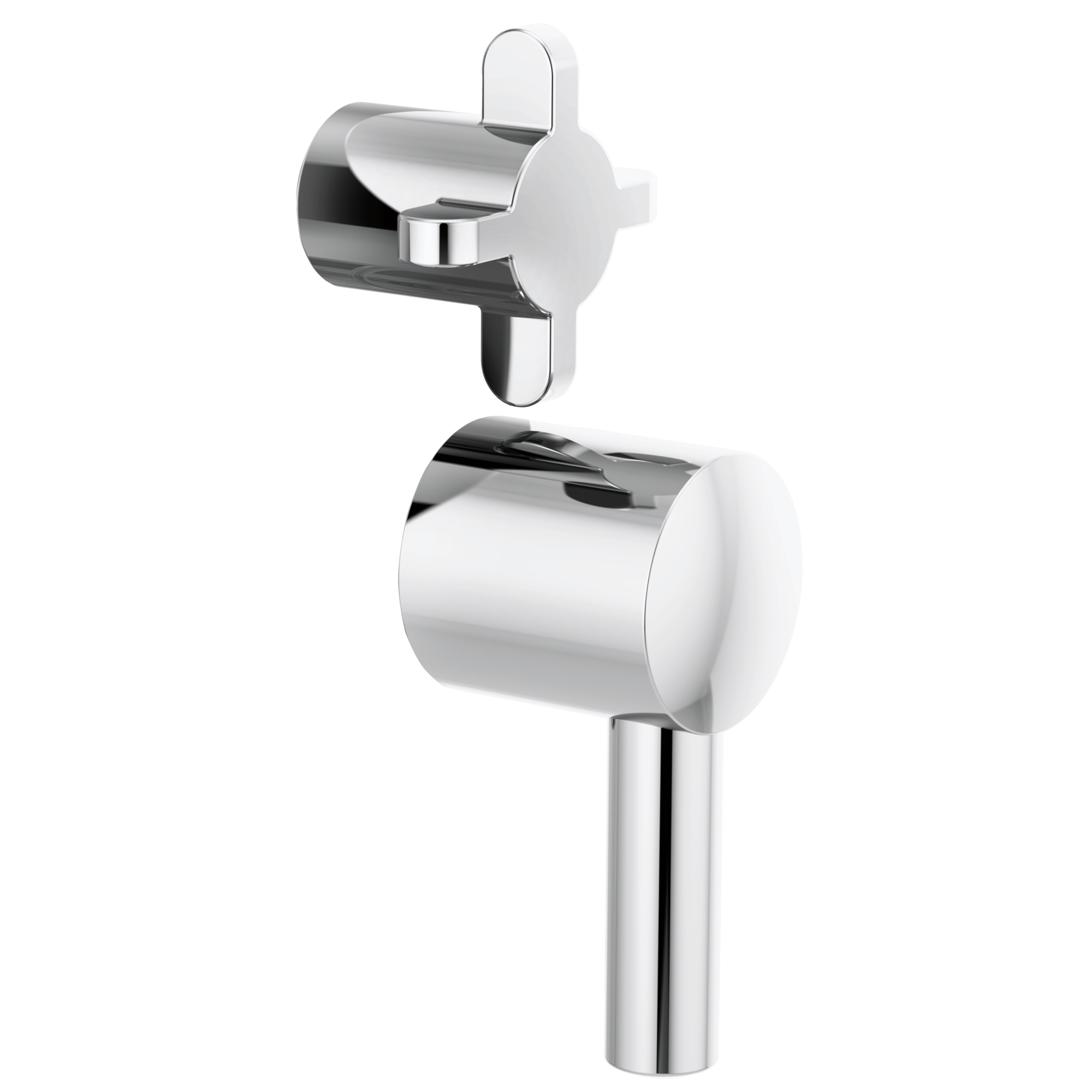Brizo Odin® Pressure Balance Integrated Trim Cross Handles