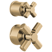 Brizo Invari® Pressure Balance Valve with Integrated Diverter Trim Cross Handle Kit