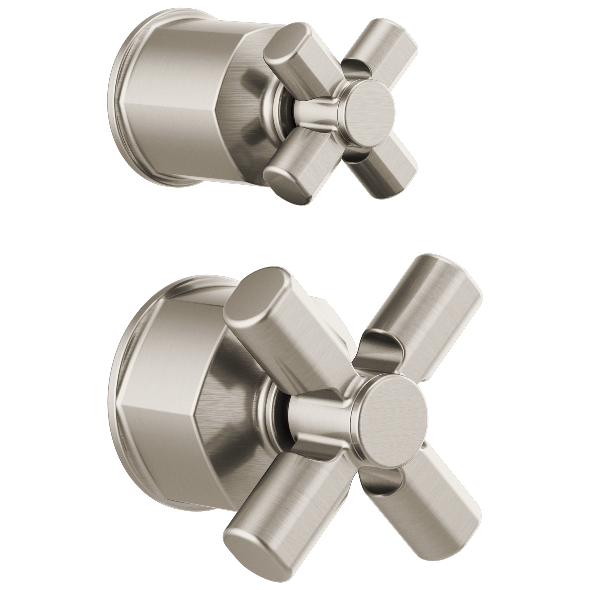 Brizo Invari® Pressure Balance Valve with Integrated Diverter Trim Cross Handle Kit