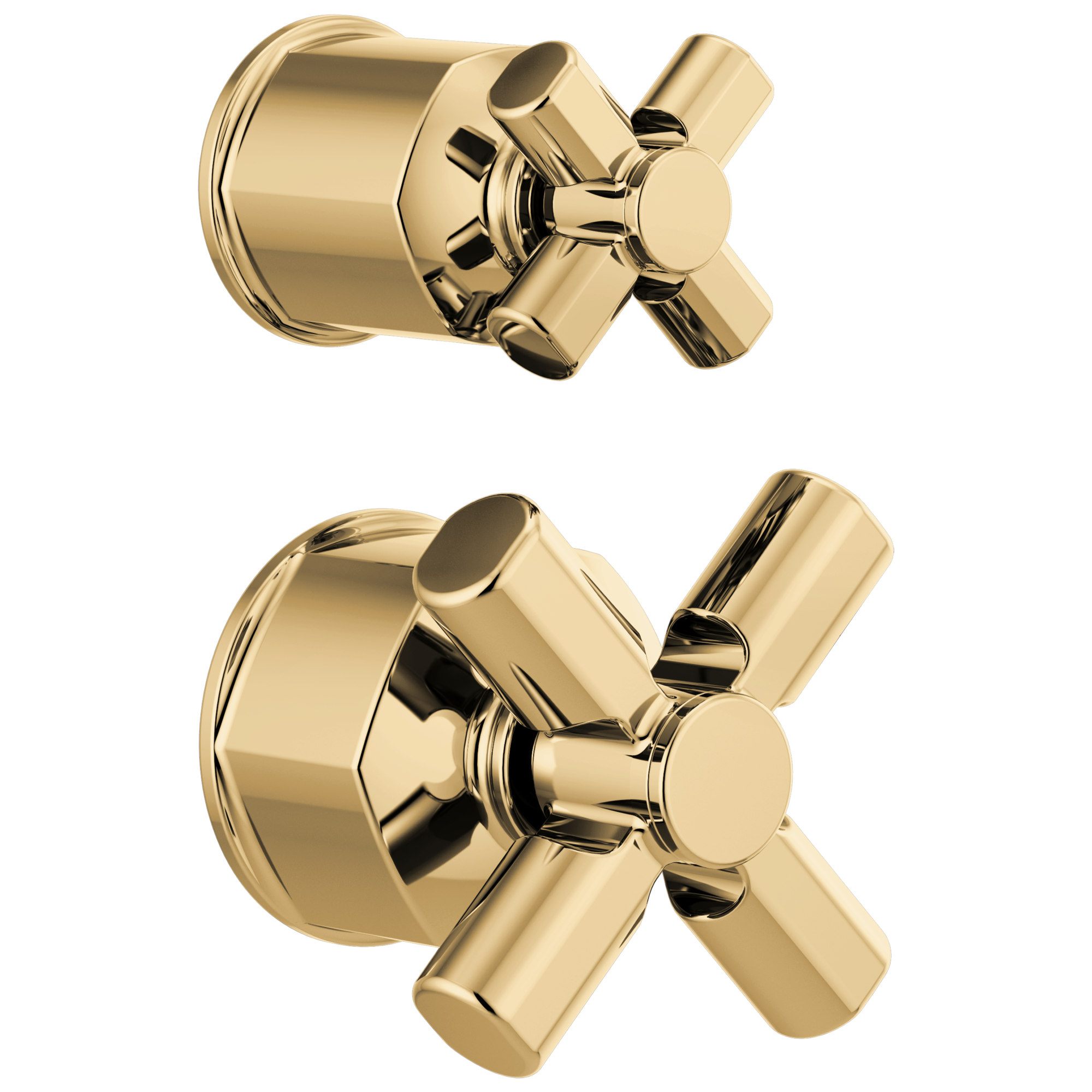 Brizo Invari® Pressure Balance Valve with Integrated Diverter Trim Cross Handle Kit