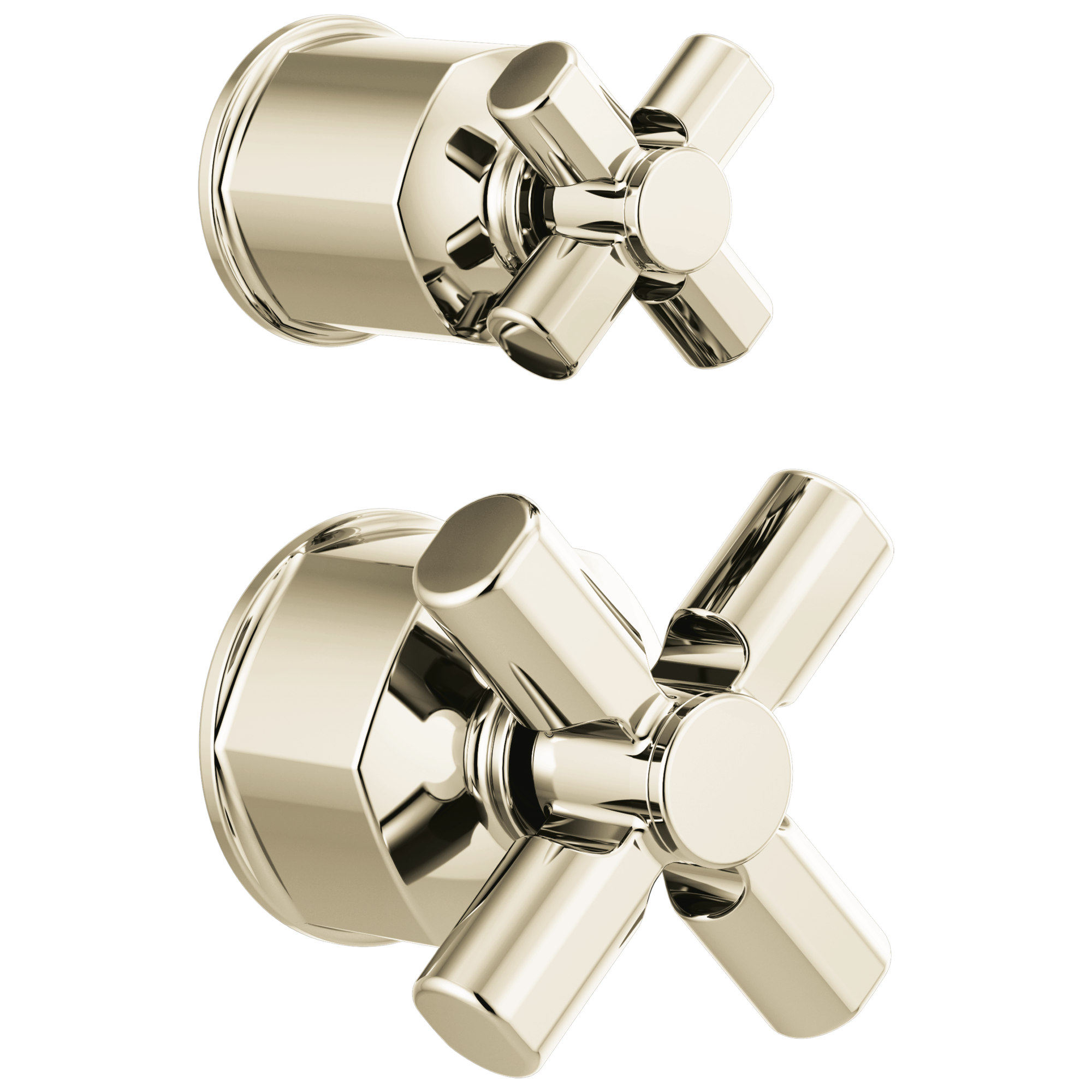 Brizo Invari® Pressure Balance Valve with Integrated Diverter Trim Cross Handle Kit