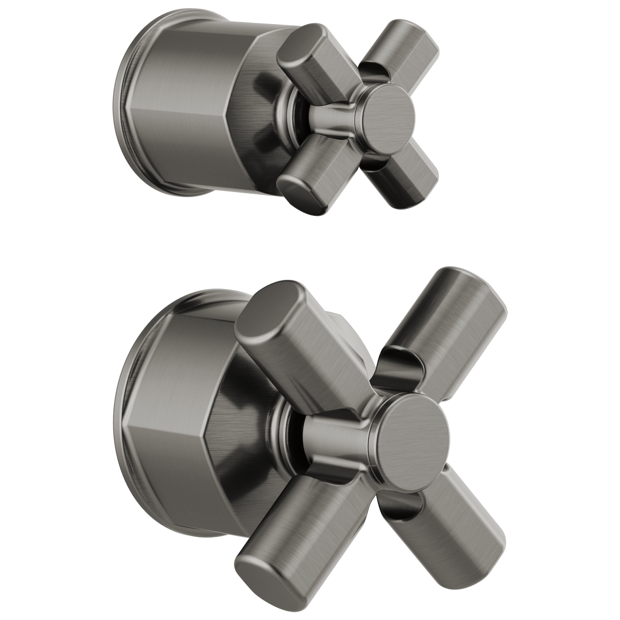 Brizo Invari® Pressure Balance Valve with Integrated Diverter Trim Cross Handle Kit