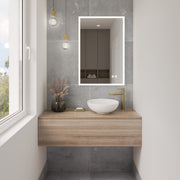 Fleurco Halo Plus LED Vanity Mirror with Defogger and Dimmable Touch Control
