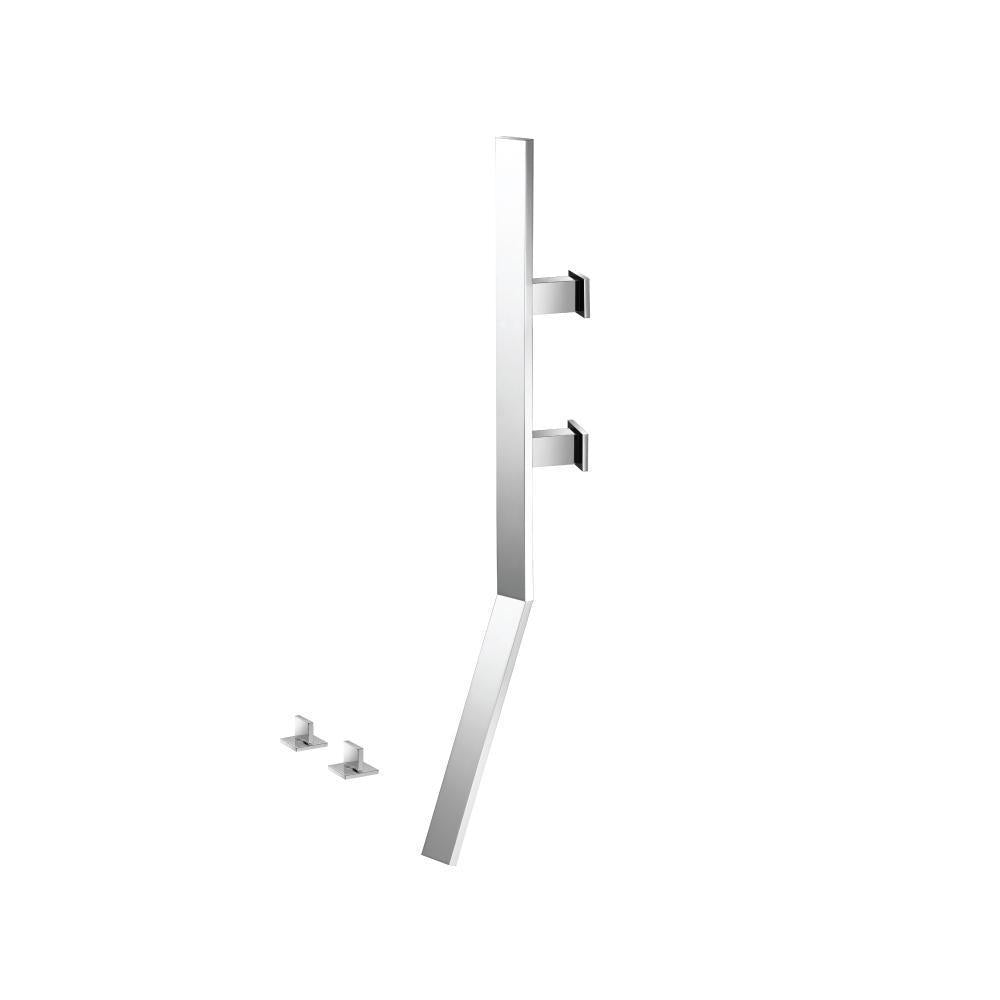 Flusso IF.2000 Wall Mount Faucet With Deck Handles