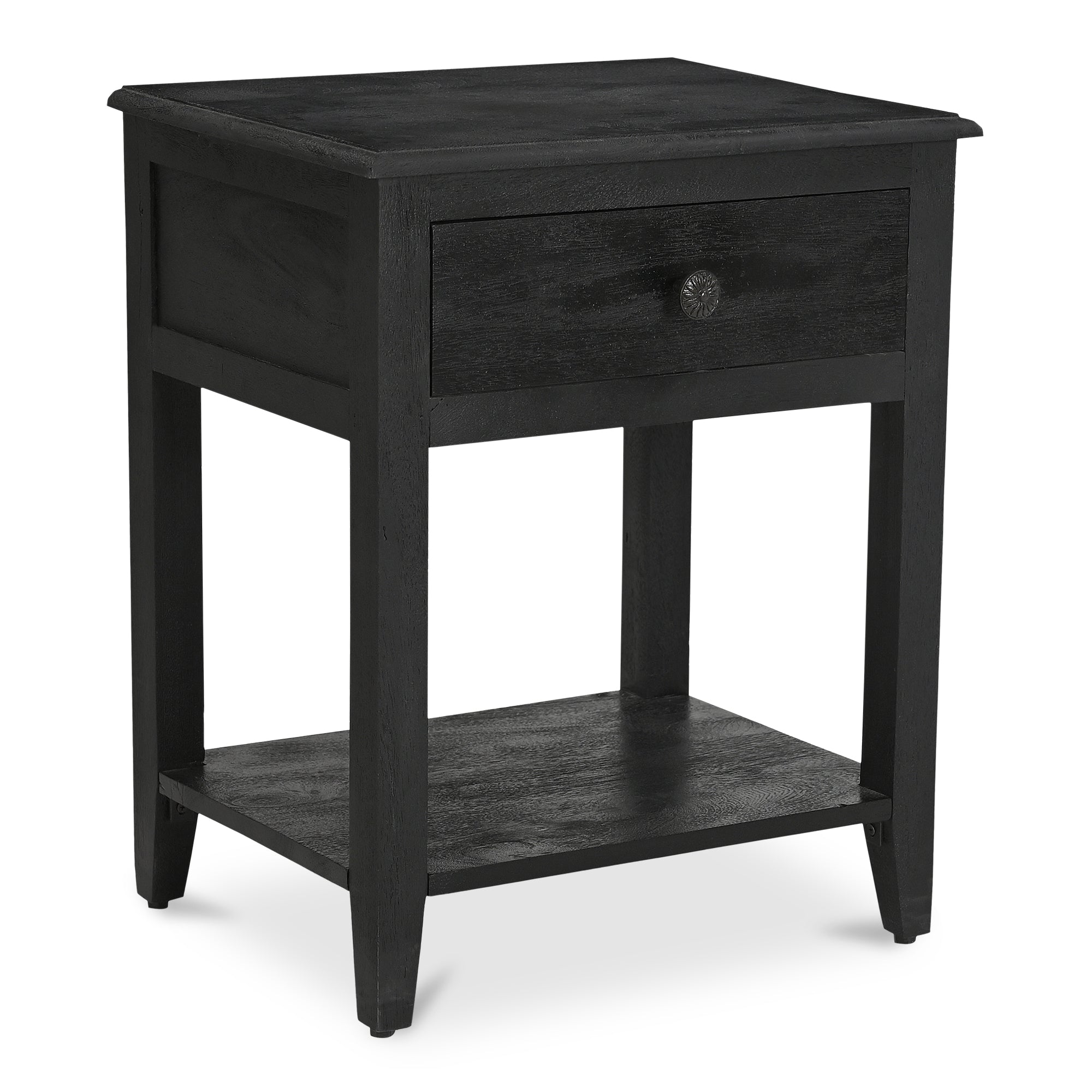 Moes Corrine Nightstand Antique Black IK-1037-02