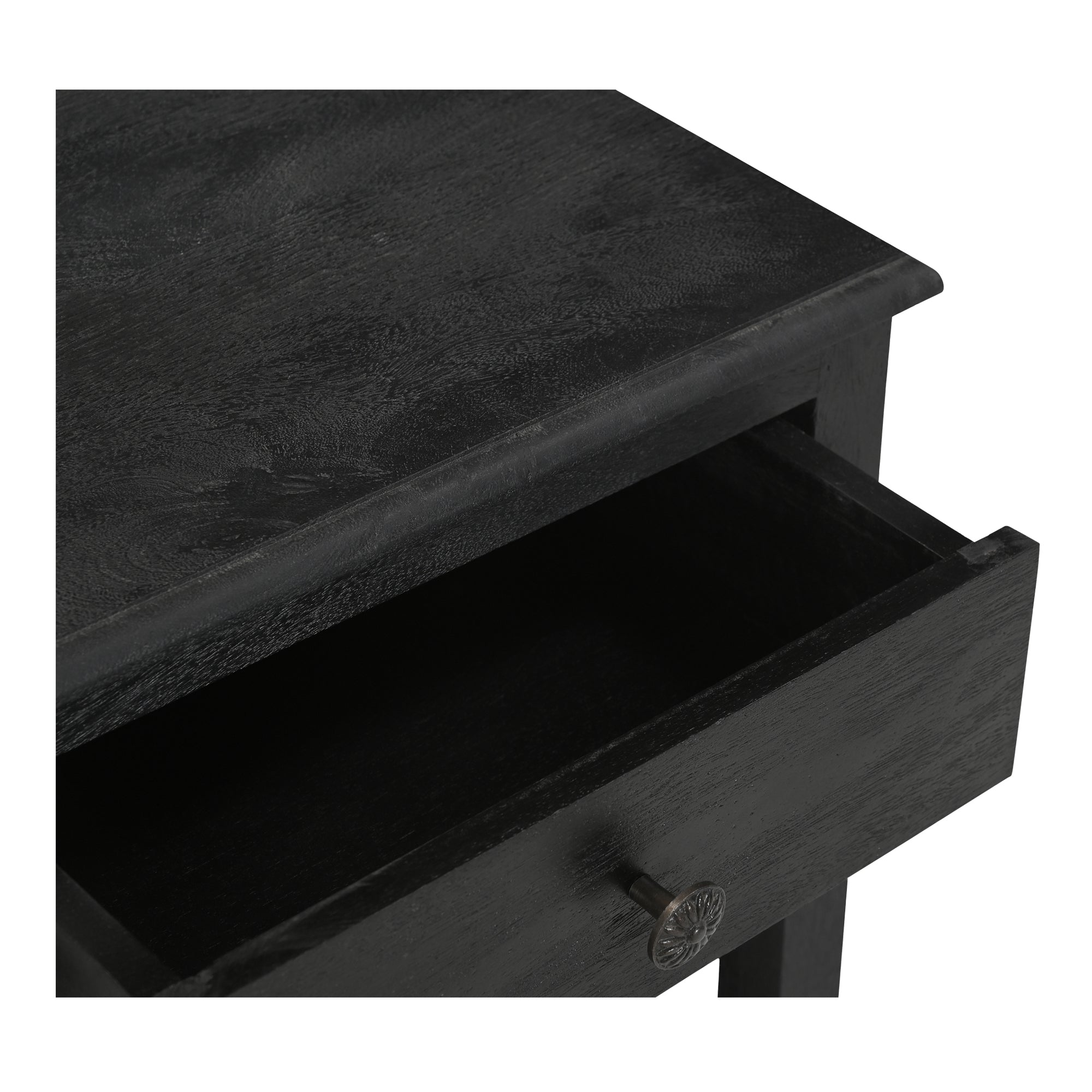 Moes Corrine Nightstand Antique Black IK-1037-02