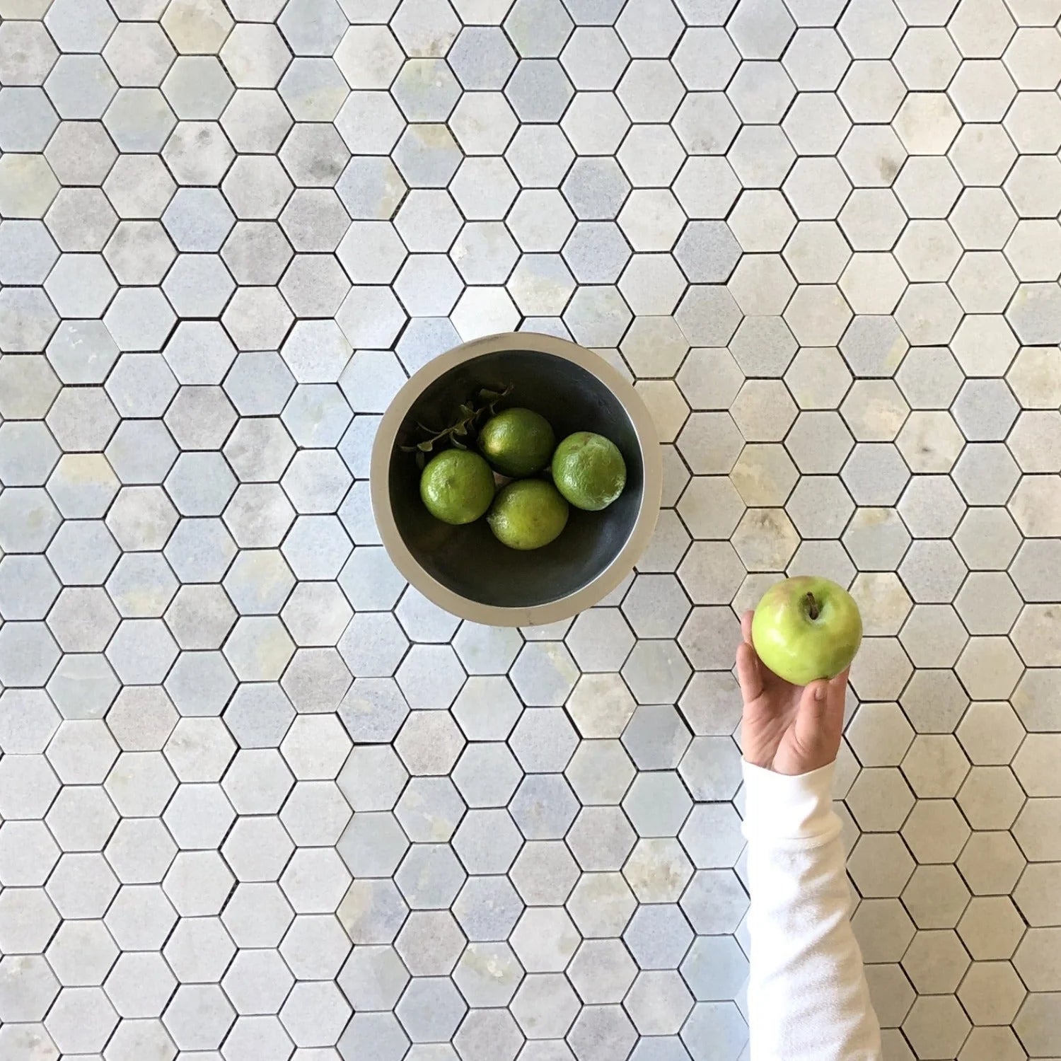 Blue Celeste Hexagon 2" Polished Mosaic