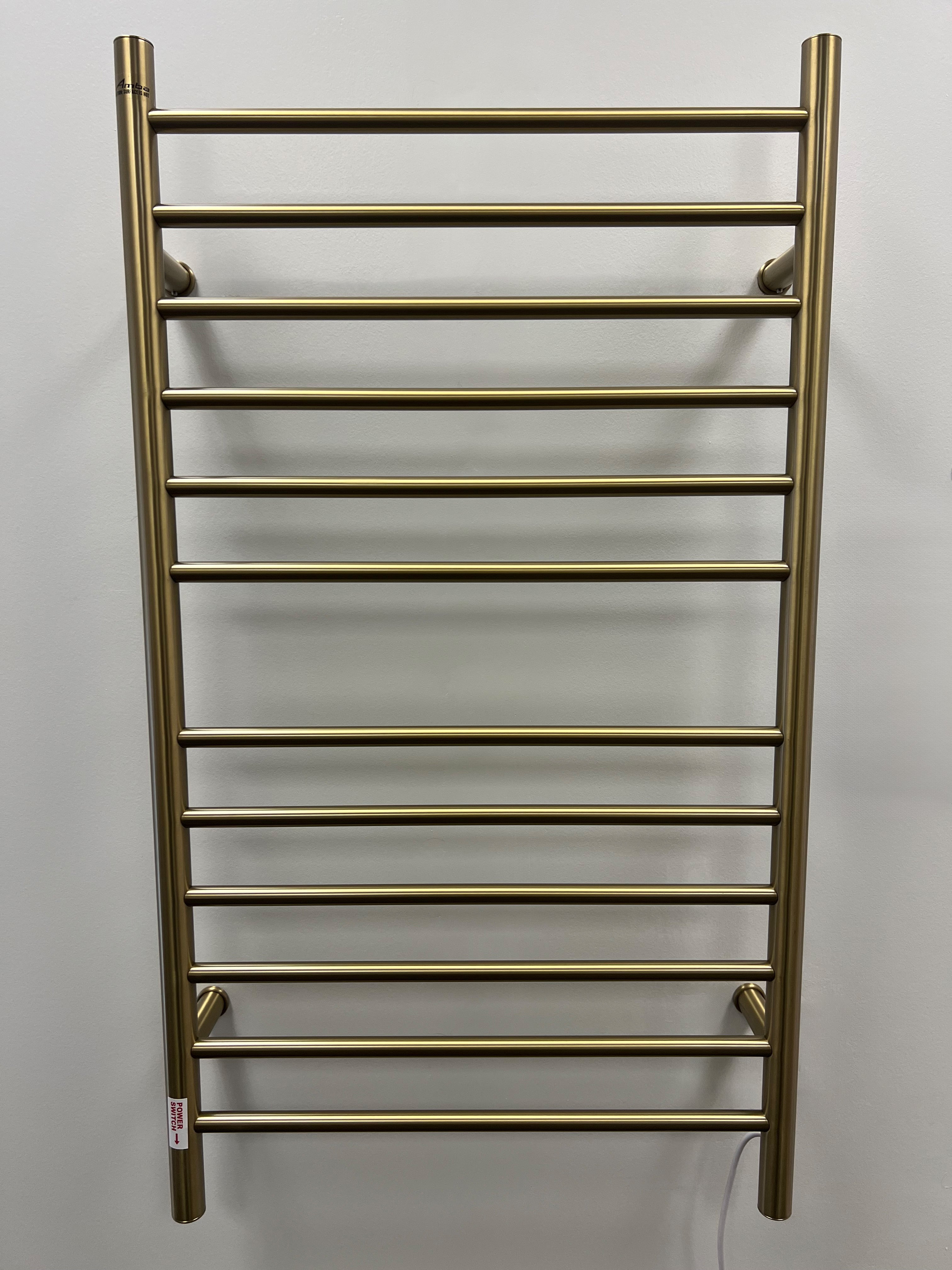 Amba Radiant Large 12-Bar Plug-In and Hardwired Towel Warmer