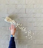 Iris Silver Ceramic tile polished 3x12