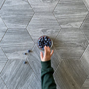 Atlas Gris Porcelain Hexagon tile 10"