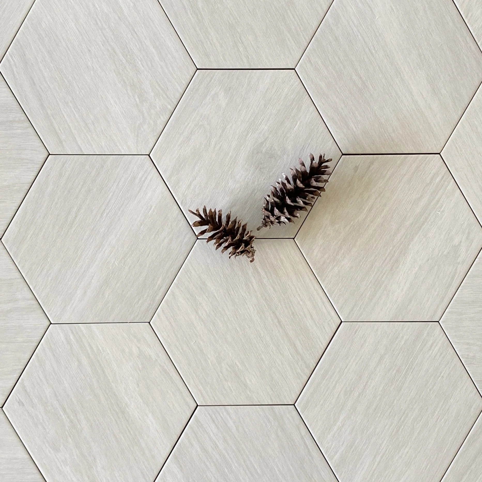 Atlas Blanco Porcelain Hexagon tile 10"