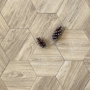 Atlas Beige Porcelain Hexagon tile 10"