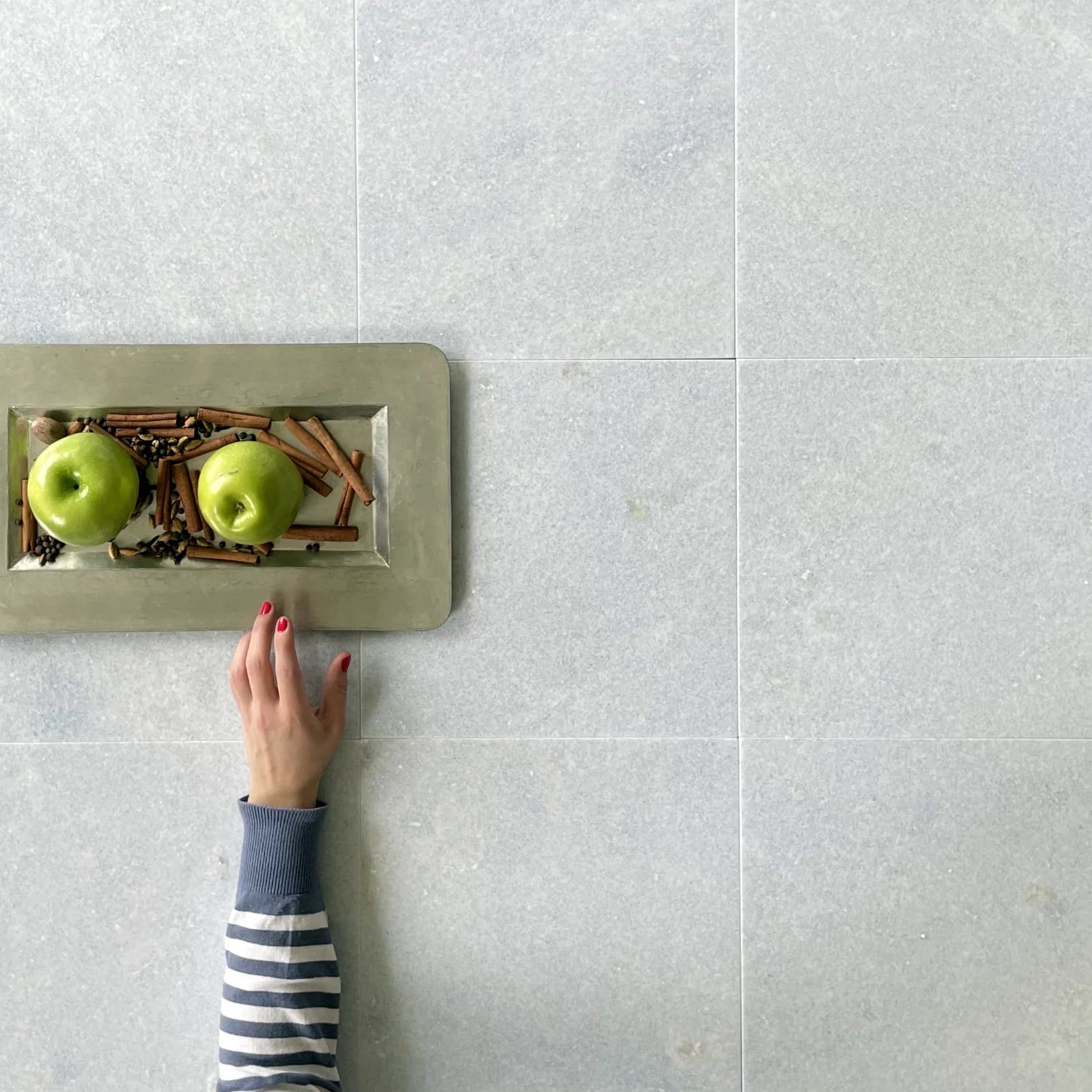 Blue Celeste Marble Tile Polished 12"x12"- $26.99/SF