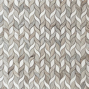 SPRING LEAF WATERJET-PALISSANDRO DOLOMITE 10"12.44"