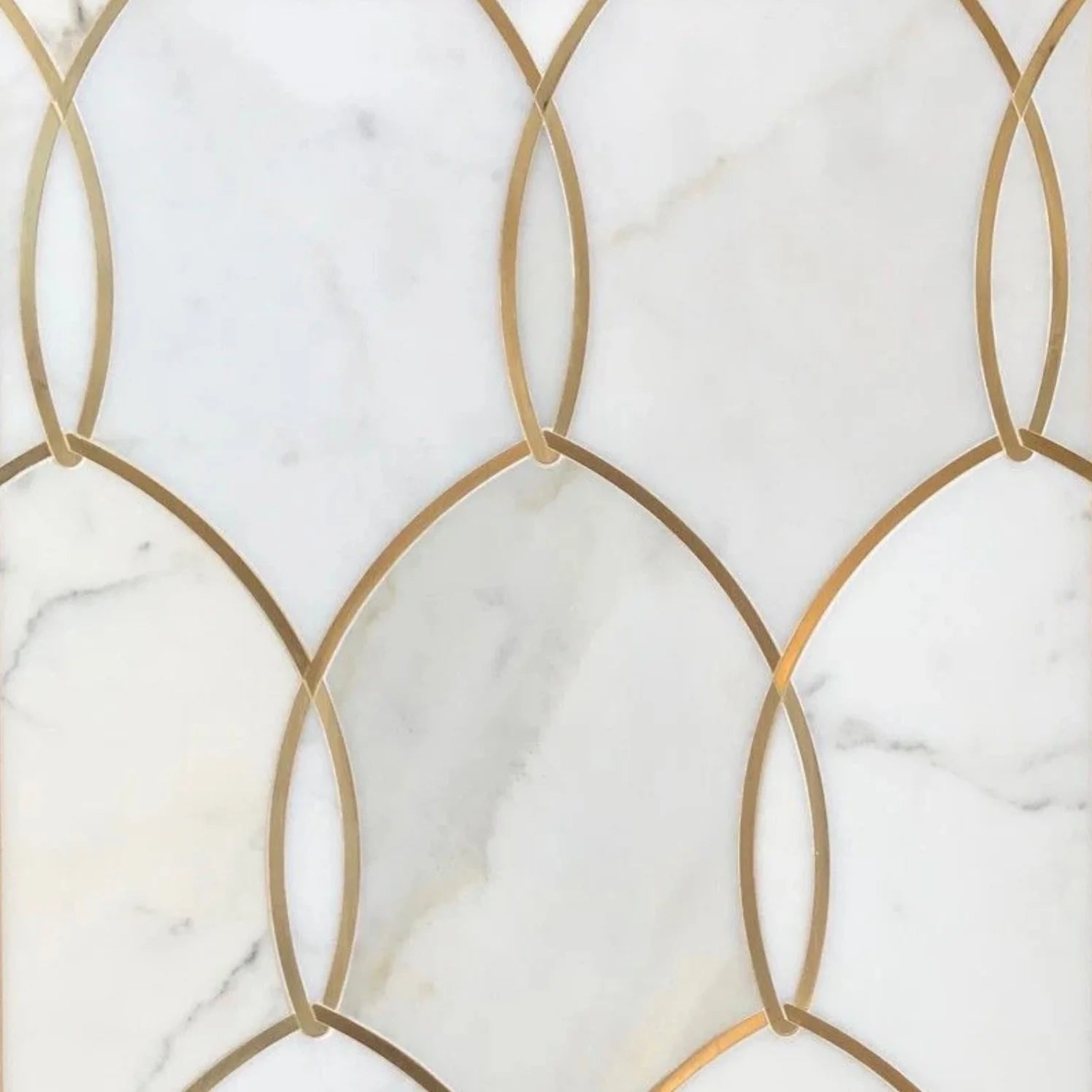 GENTLE NET - CALACUTTA GOLD & BRASS MOSAIC